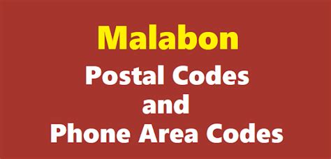 malabon postal code|what is a postal code mean.